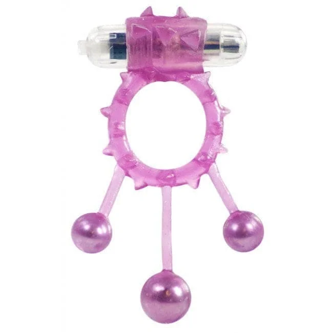 cock ring best practice-Ball Banger Excite Vibration Cock Ring - Purple