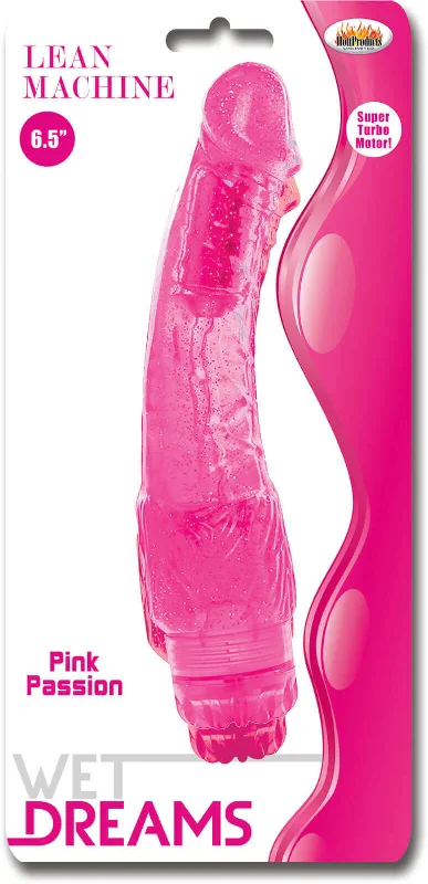 Vibrator flow settings-Wet Dreams Lean Machiner Pink Passion Realistic Vibrator