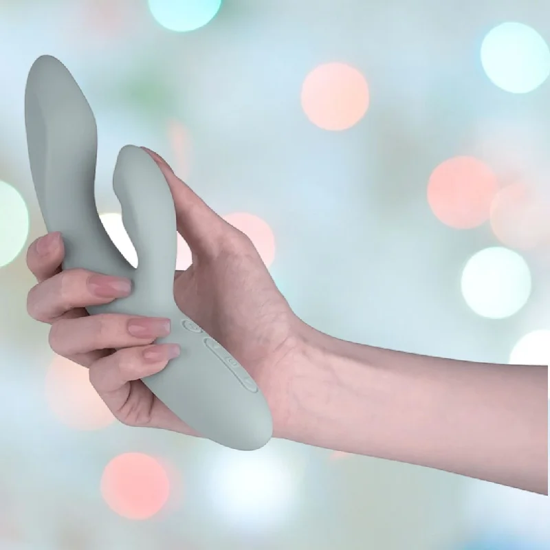 Vibrator wise buy-Svakom Chika Rabbit VIbrator App Controlled - Turquoise Grey