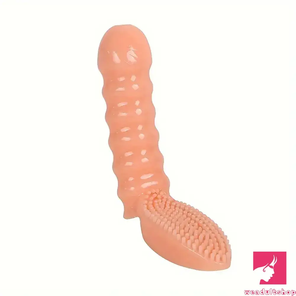 Vibrator neat pack-4.06in Vibrating Middle Finger Dildo For Clit Prostate G Spot Vibrator