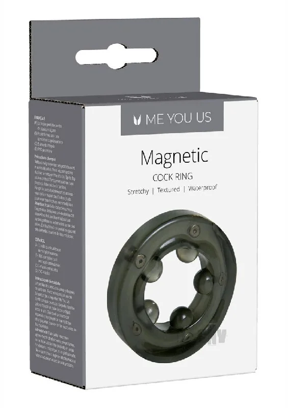 cock ring undersized-Myu Magnetic Cock Ring Black