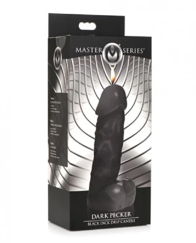 Sex toys for duo intimacy-MS ''Dark Pecker'' Candle -Black