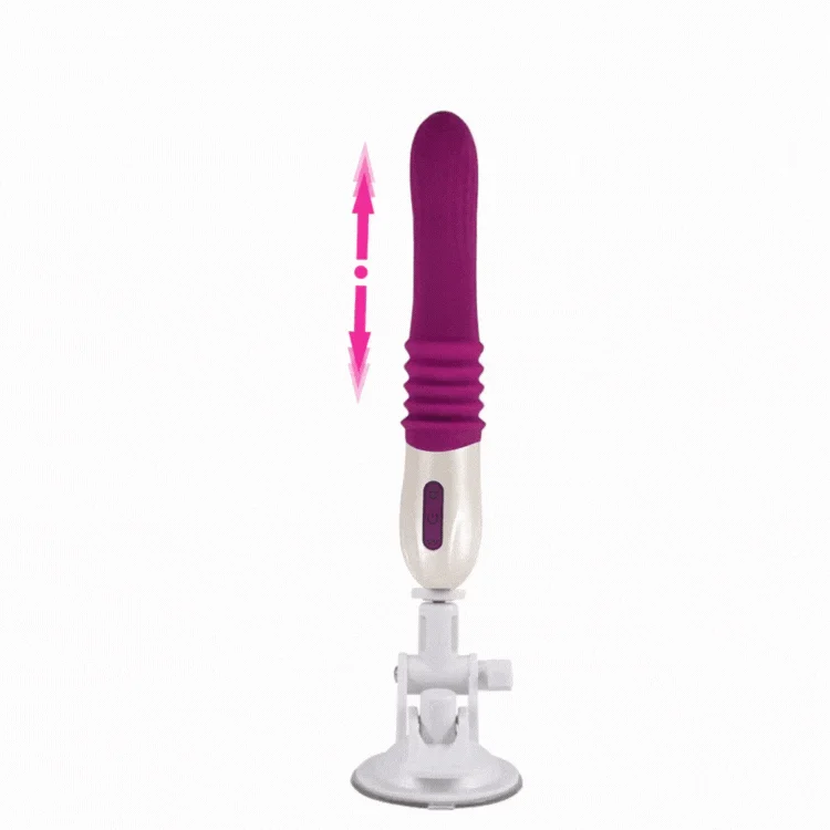 BDSM toy cuff lengths-Lurevibe -Telescopic Thrusting 10 Frequency Sex Machine for Female