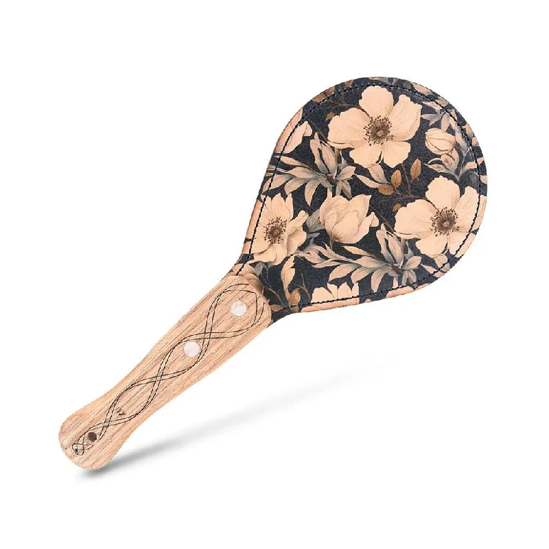 BDSM toy cuff concepts-Magnolia Leather Spanking Paddle- Limited Edition