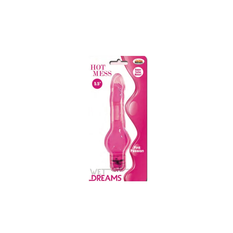 Vibrator handy manual-Hot Mess Magenta Pink Vibrator