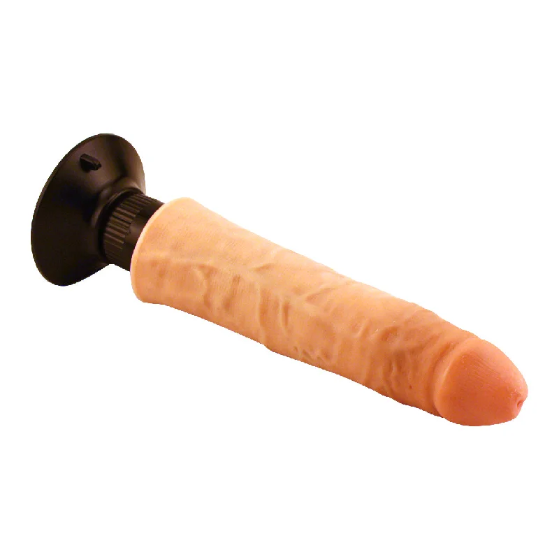 Vibrator big cover-King Cock 7" White Realistic Dildo Vibrator