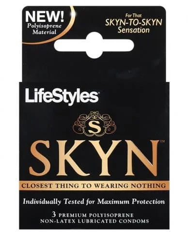 Waterproof anal vibrators-Lifestyles SKYN 3 Pack