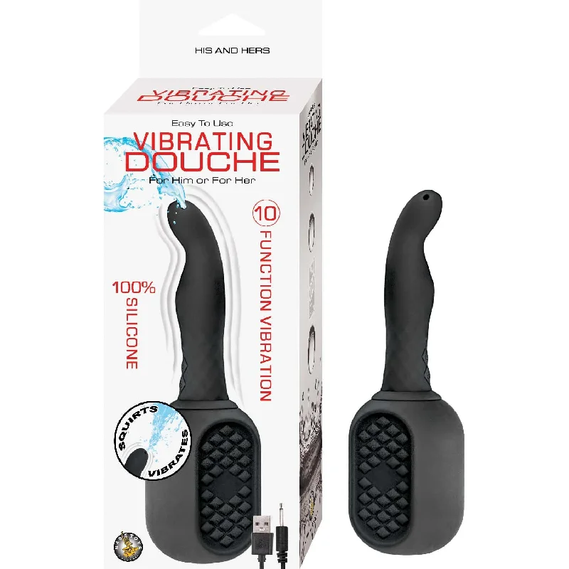 Sex toys for mild play-NASSTOYS VIBRATING DOUCHE SILCONE