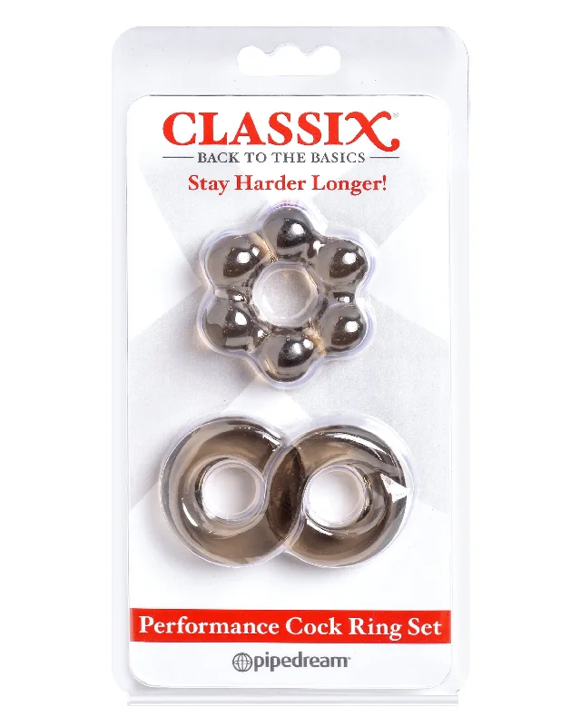 cock ring release date-Pipedream Classix Performance Cock Ring Set