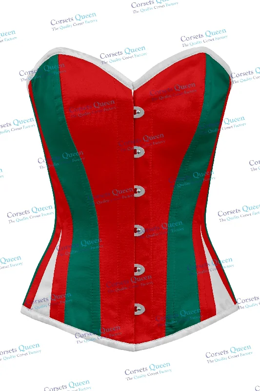 Corset with velvet trim-Gafrina Custom Made Corset