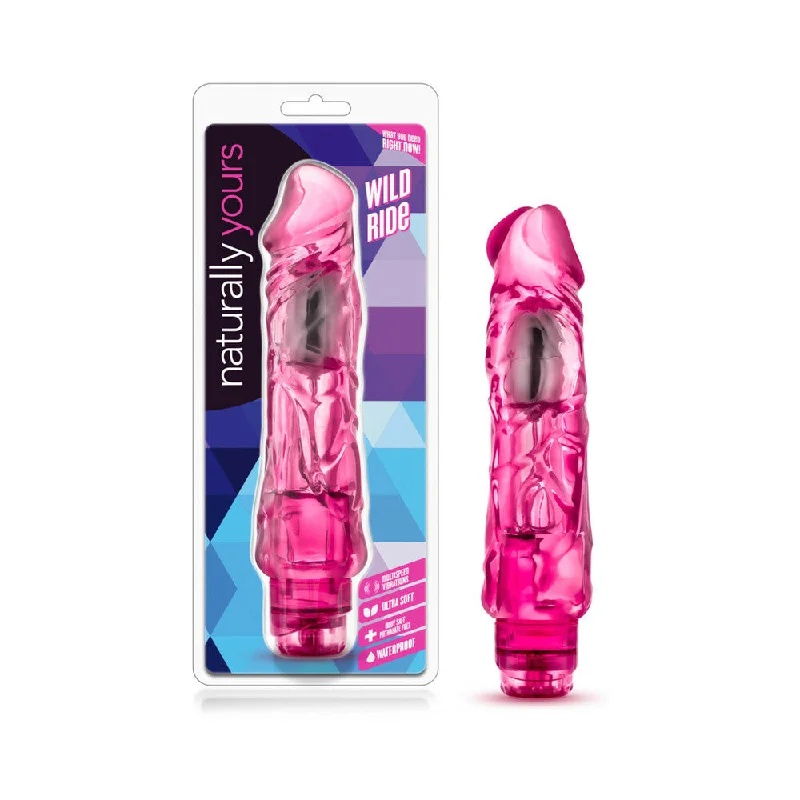 Vibrator stealth mode-Wild Ride Waterproof Vibrator - Pink