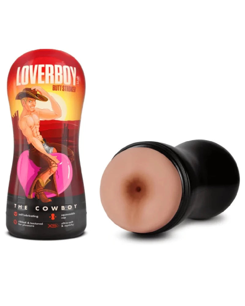 Sex toys with hard texture-Loverboy ''The Cowboy'' Butt Stroker