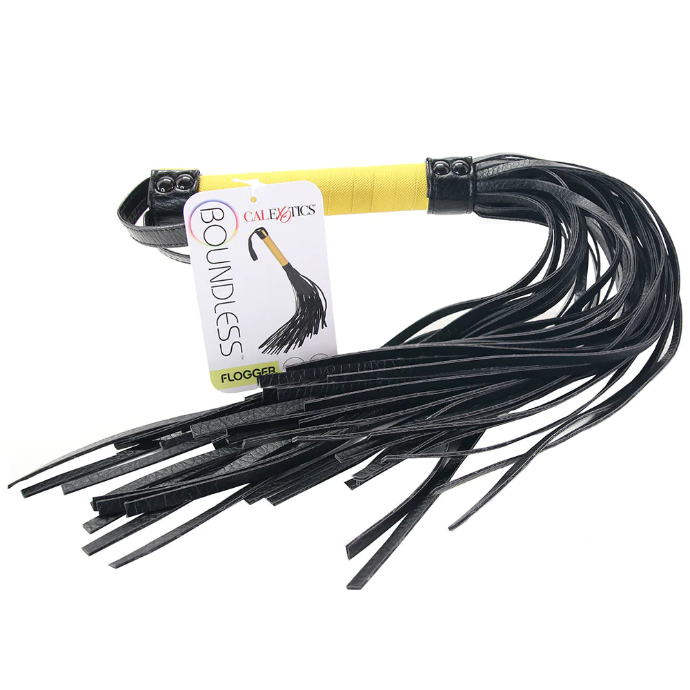 Clit vibes with gentle waves-Boundless Flogger -Yellow