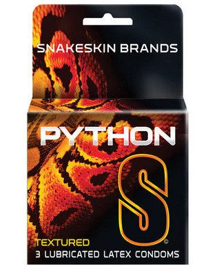 Heated clit stimulators-Snakeskin Python - 3 Pack