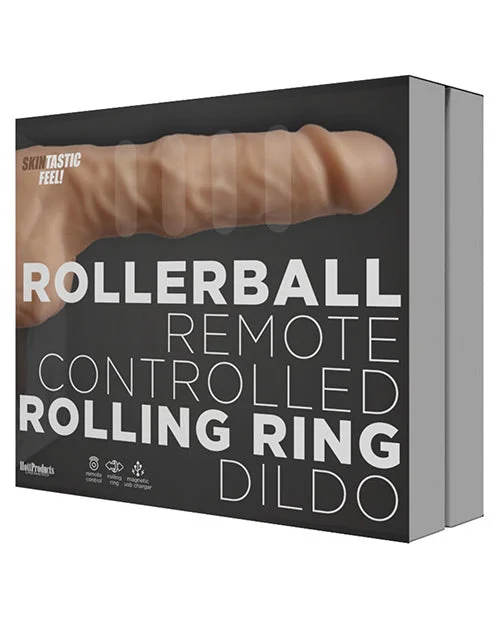 BDSM toy gag patterns-Rollerball Dildo with Suction Cup