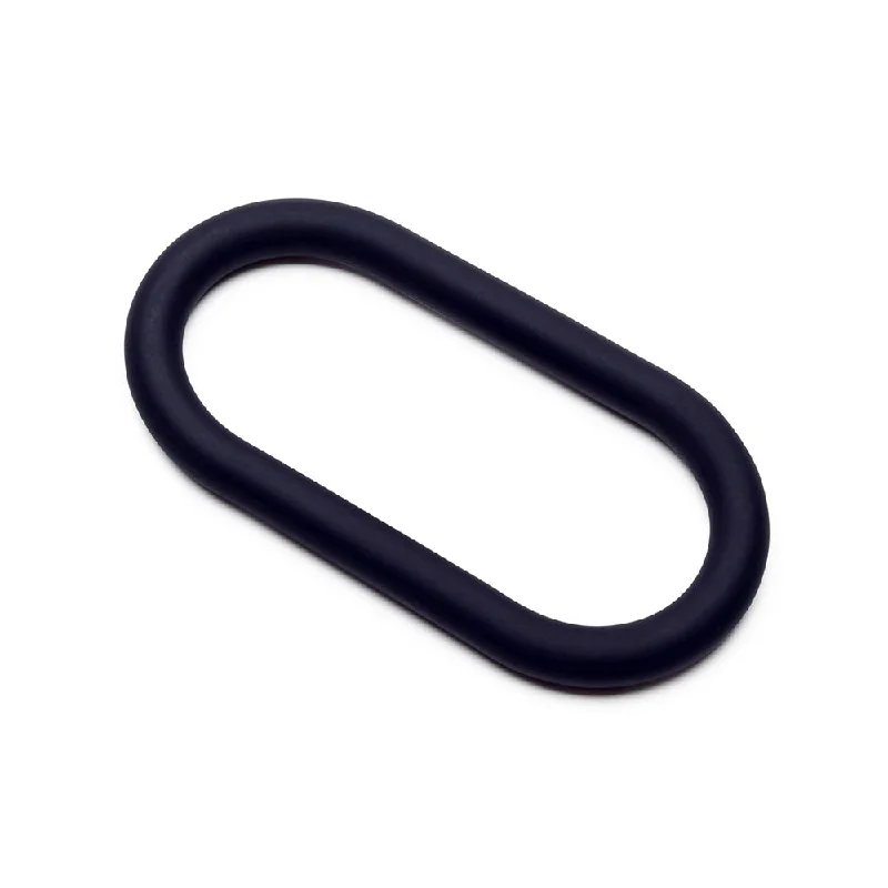 cock ring flashy plain-9" (229 mm) Silicone Hefty Wrap Ring Black