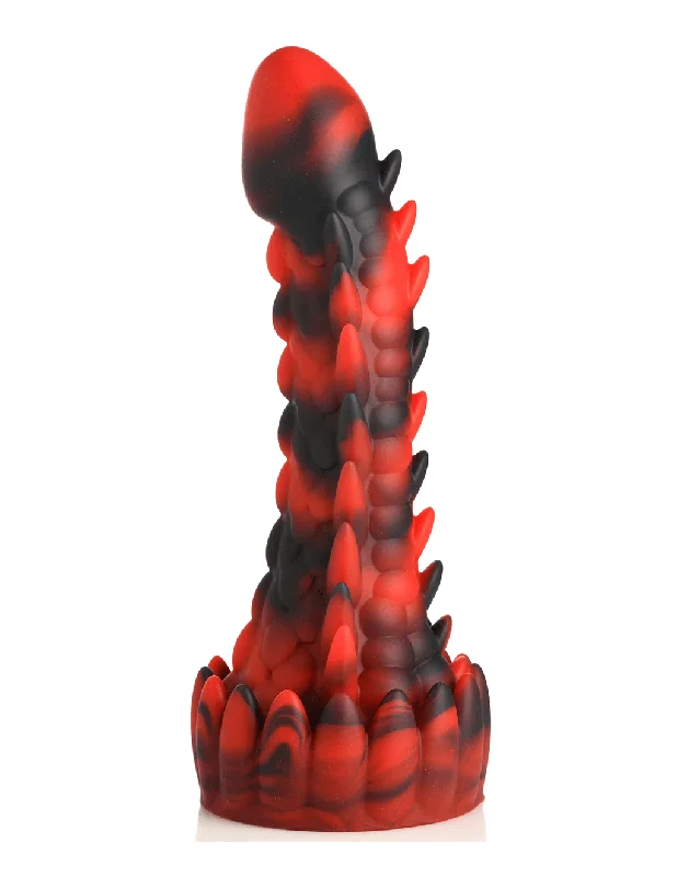 BDSM toy chain aesthetics-Demon Rising Scaly Dragon Dildo