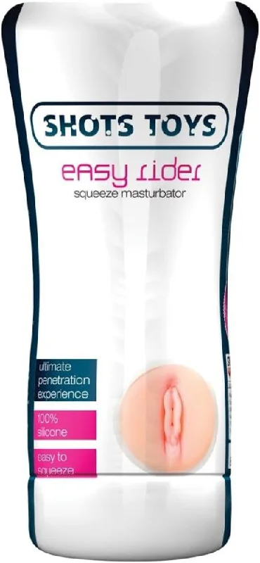 Realistic toys for solo-Shots Toys Easy Rider Pocket Squeeze ''Pussy'' Stroker