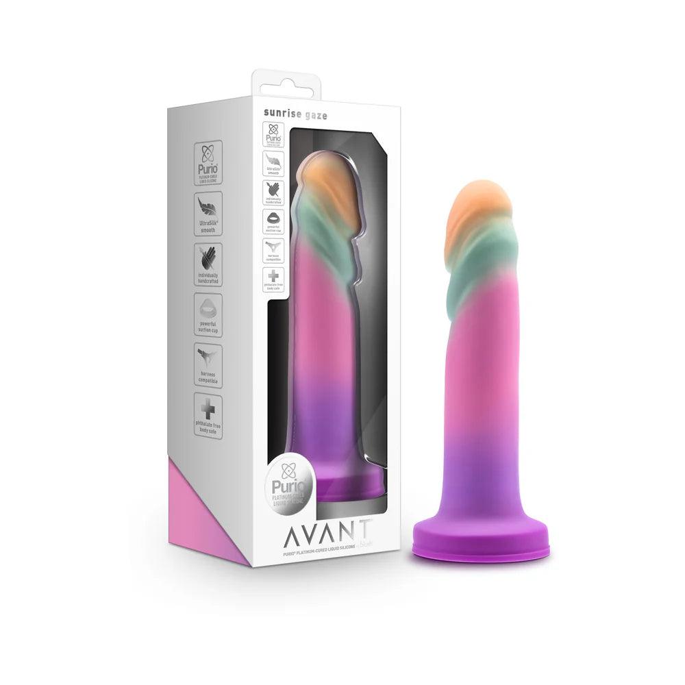 snap-fold-dildo-Avant Sunrise Gaze Silicone Dildo