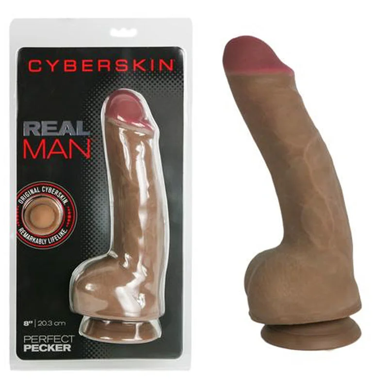 Premium clit beads-Real Man CyberSkin Perfect Pecker