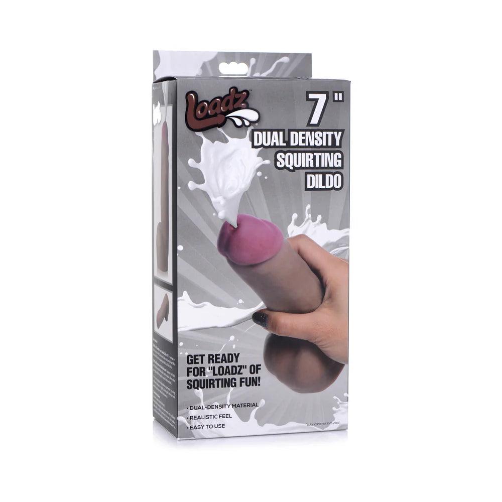 monumental-dildo-Loadz Dual Density Squirting Dildo 7in