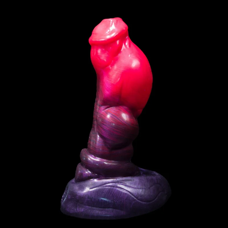 BDSM toy harness finishes-The Centaur Knotted Swell Dildo