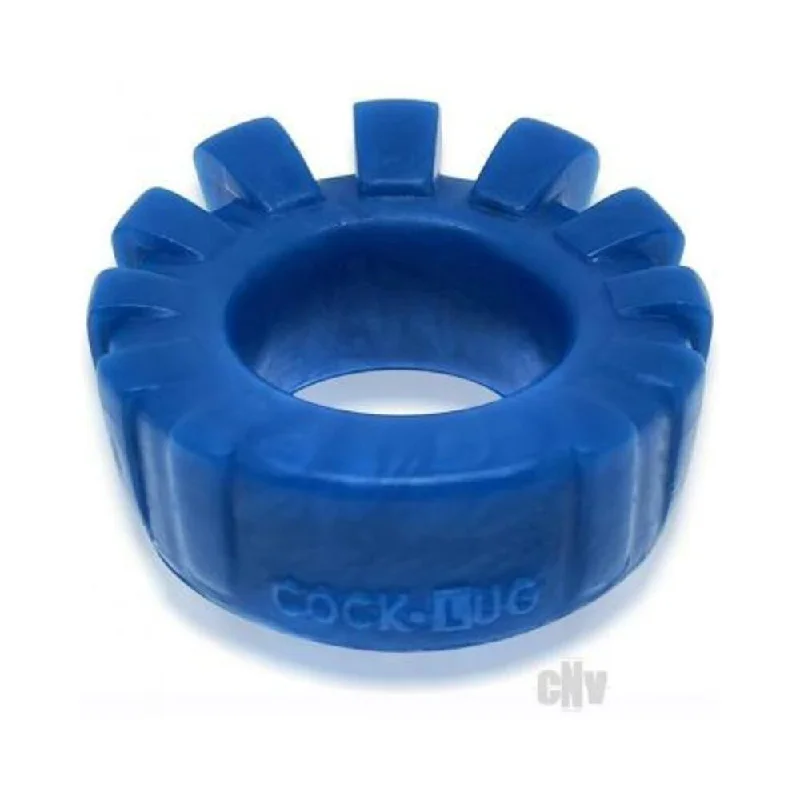 cock ring ebb flow-Cock-Lug Lugged Cockring -  Marine Blue