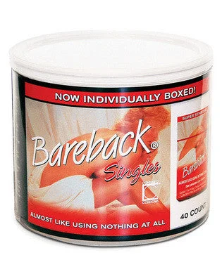 Textured prostate beads-Contempo Bareback - 40 Count  Jar