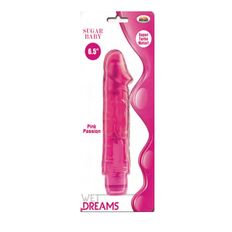 Vibrator premium cover-Wet Dreams Sugar Baby Pink Vibrator