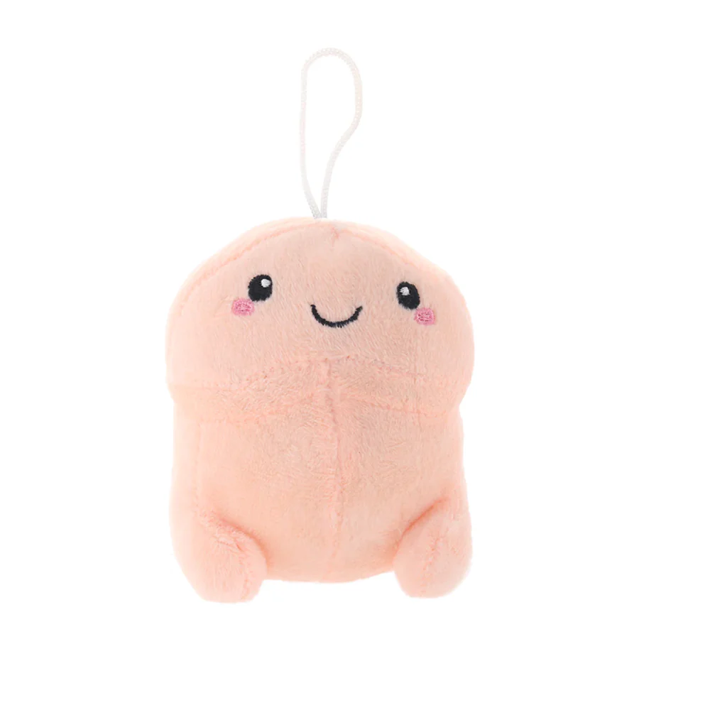 Sex toys for calming play-Mini Penis Plushie Stuffy 4"