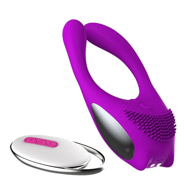 Vibrator cult favorite-Cock Ring Couple Vibrator