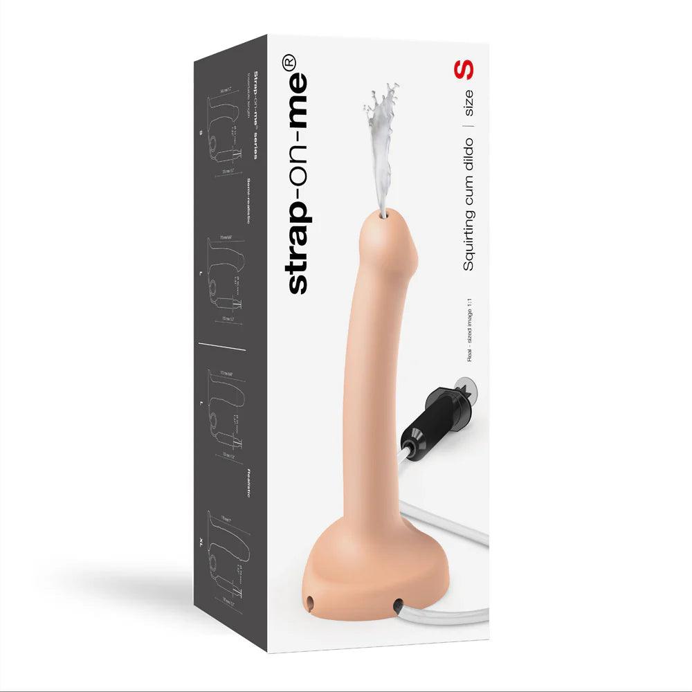 squid-dildo-Strap-On-Me Squirting Cum Semi-Realistic Silicone Dildo – Ultimate Pleasure with Realistic Action