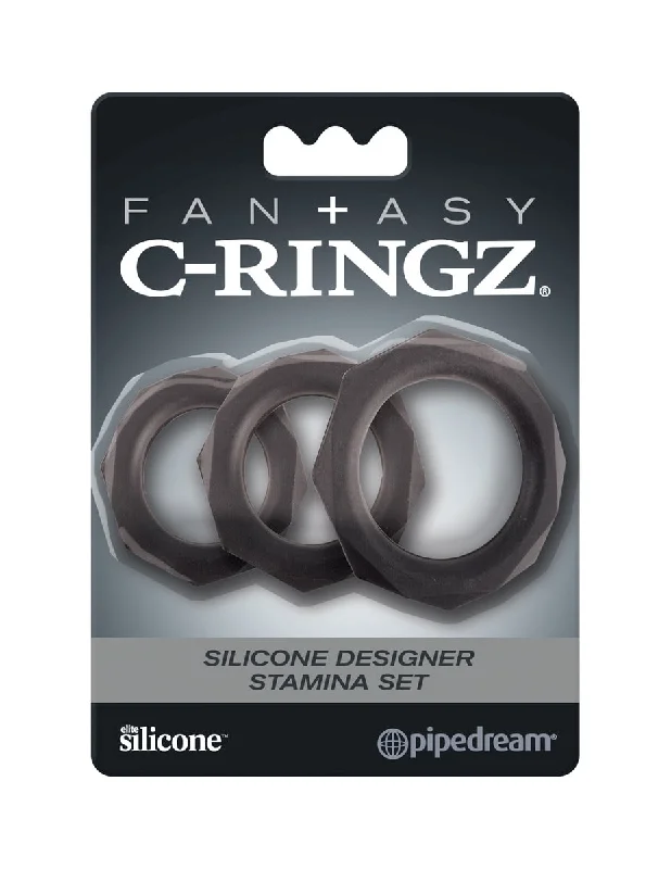 cock ring online club-Fantasy C-Ringz Silicone Designer Stamina Set