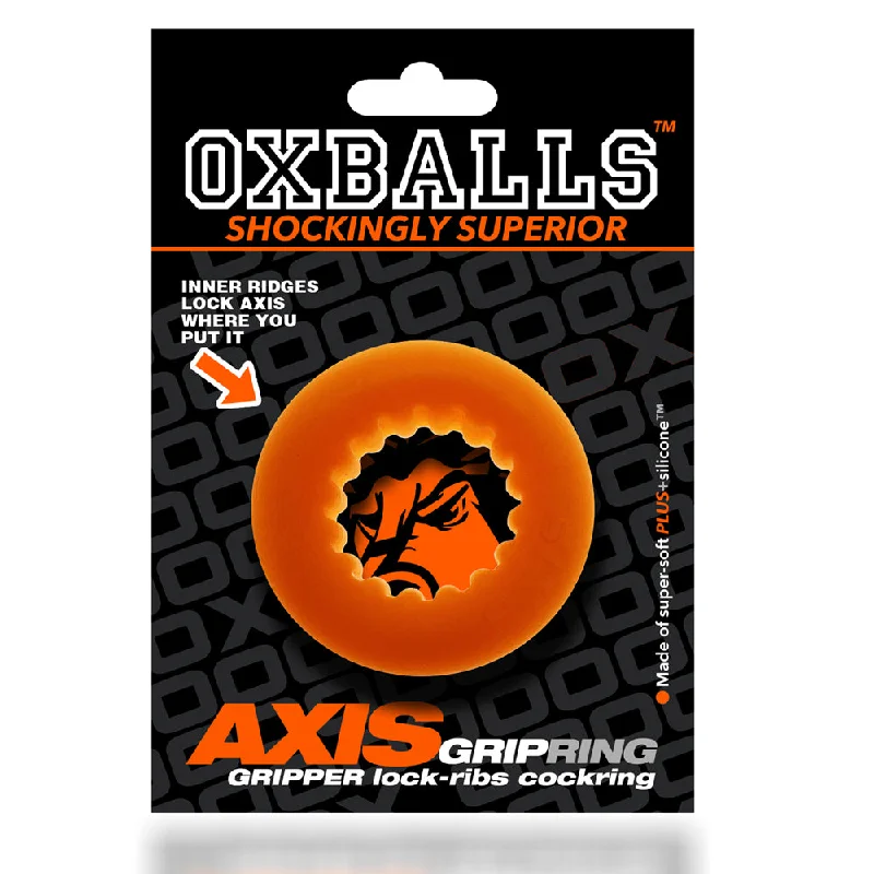 cock ring fail safe-Axis Cockring Orange Ice