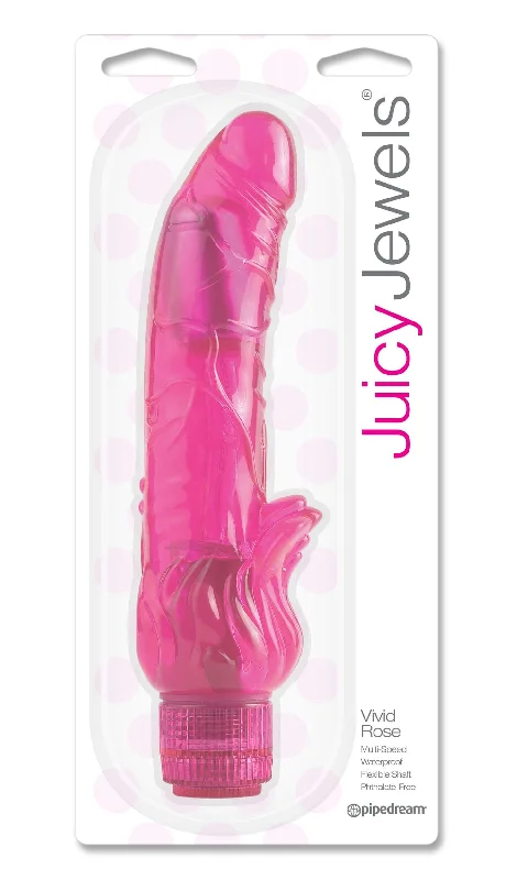 Vibrator bold motor-Juicy Jewels Vivid Rose Vibrator