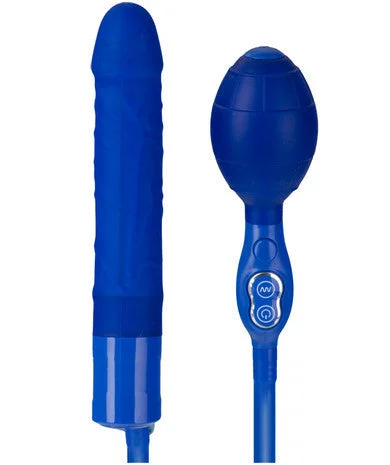 Vibrating rings for mild play-Titanmen Vibrating Inflatable Wonder - Blue