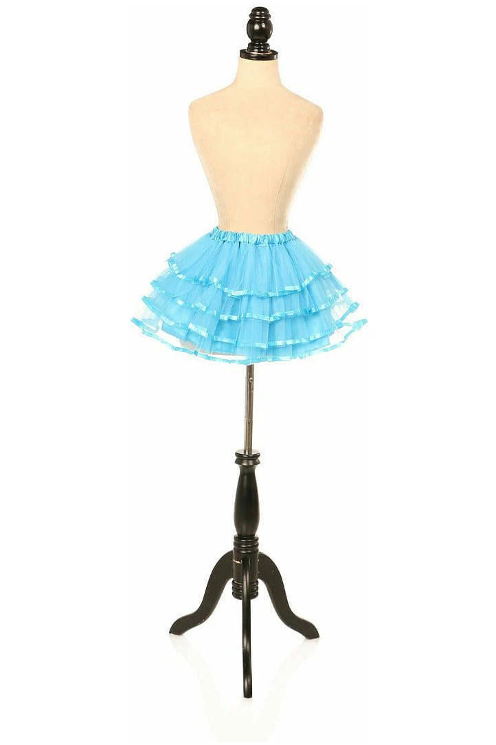 Sex toys with matte edges-Queen Ribbon Trimmed Tutu Skirt